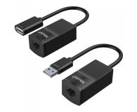 Unitek Przedłużacz USB po skrętce do 60m - 399841 - zdjęcie 1